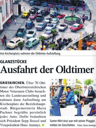 Beitrag "Tips" Grieskirchen vom 12. Mai 2010