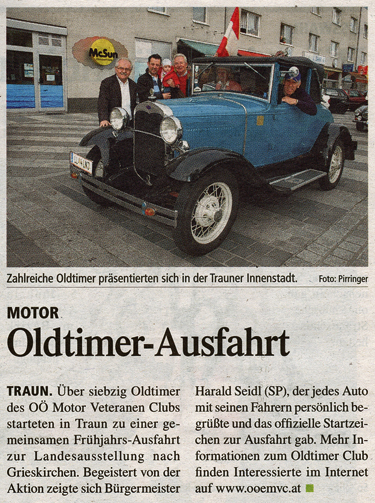 Beitrag "Tips" Linz vom 19. Mai 2010